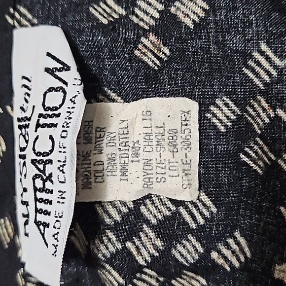 Physical Attraction 2pc Matching Pant Set Size S Tall Black & Cream #W-624 - Picture 12 of 15